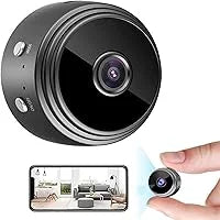 Keepinno Mini WiFi Hidden Cameras,Wireless Spy Cameras with Video Live Feed, HD 1080P Home Security Cameras, Baby Nanny Cam,Tiny Smart Cameras with Night Vision and Motion Detection