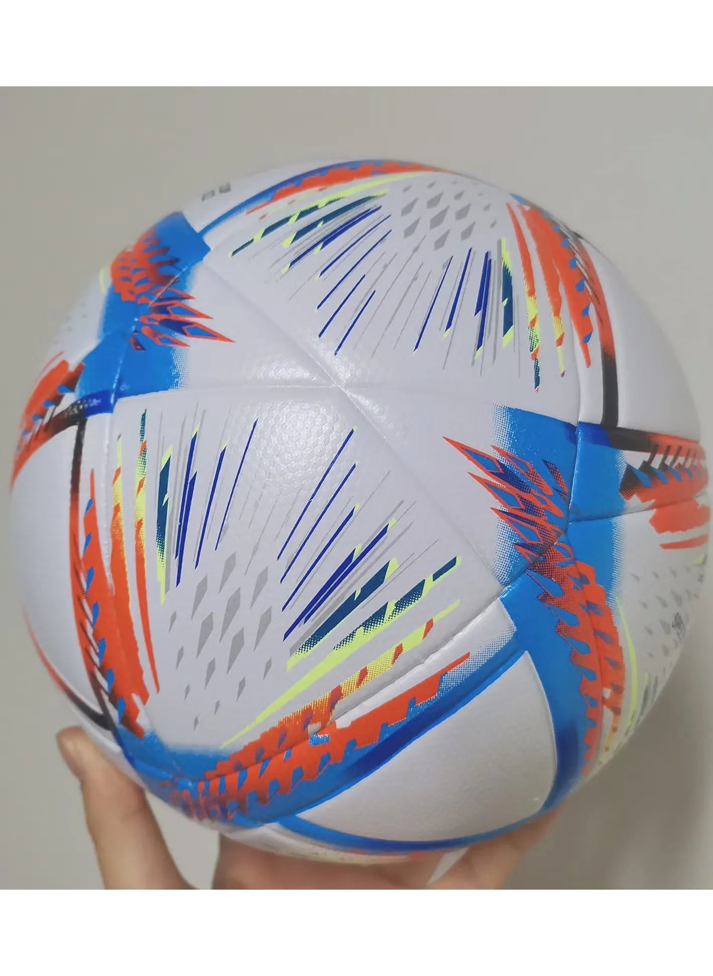 Football Soccer Ball, Football Club Training Ball Club World Cup Ball with Air Pump, Size 5