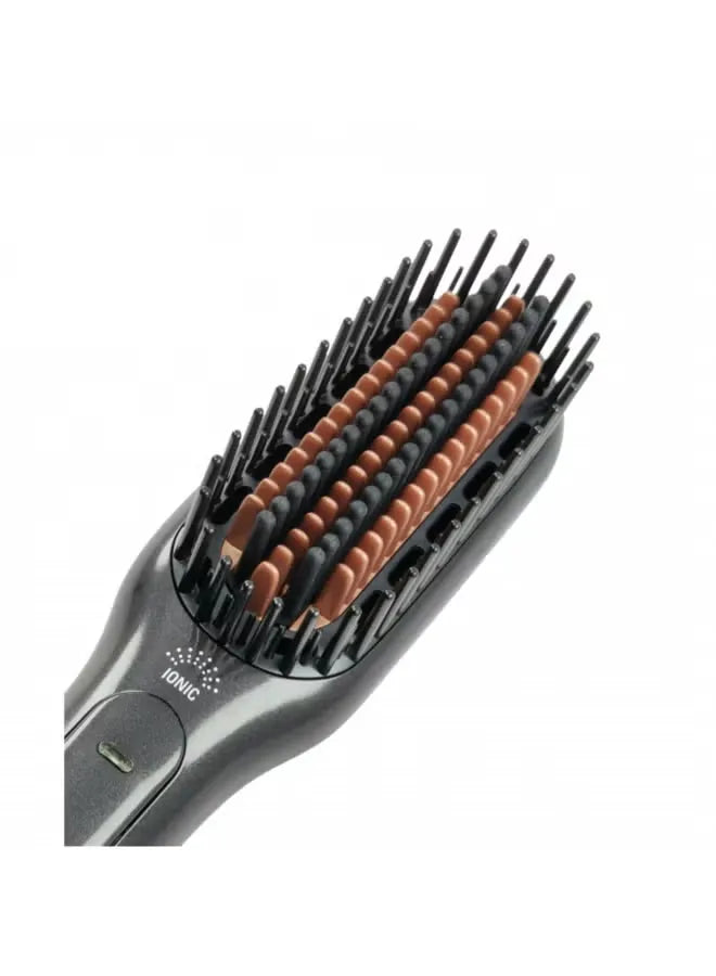 3-In-1 Professional Hair Styling Brush Black/Rose Gold